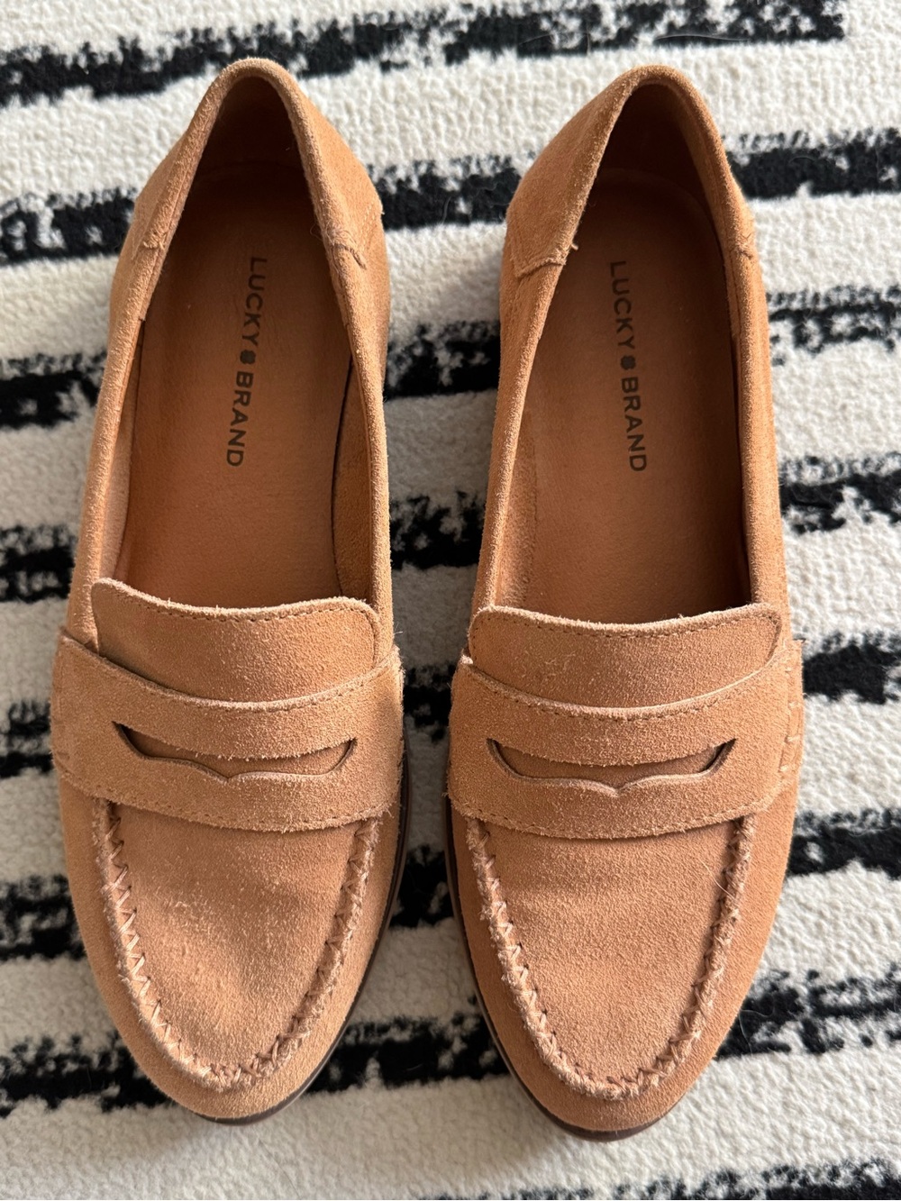 Lucky Brand Suede Loafers